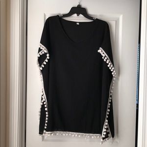 Pom Pom Beach Coverup